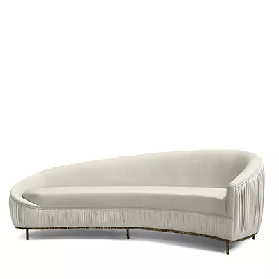 Sexy, mysterious and uninterrupted lines give this sofa highly acclaimed glamour.